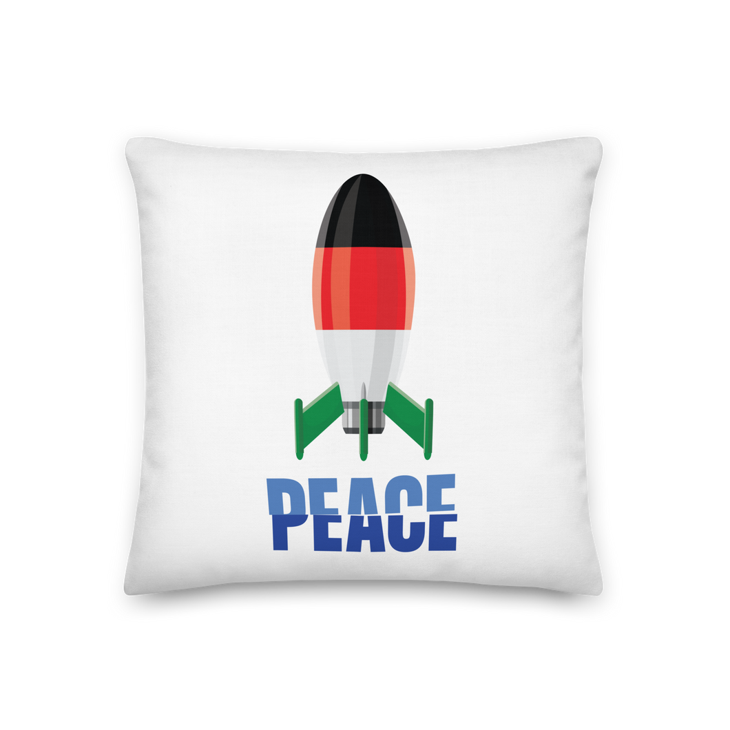 Peace for Israel & Palestine Premium Pillow