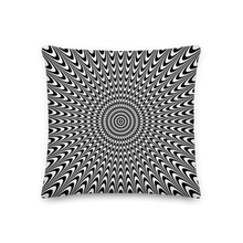 Vertigo Optical Illusion Background Premium Pillow