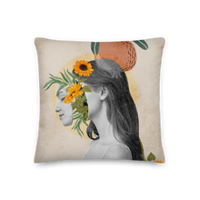 Beautiful Vintage Collage Art Premium Pillow