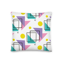 Memphis Colorful Pattern 02 Premium Pillow