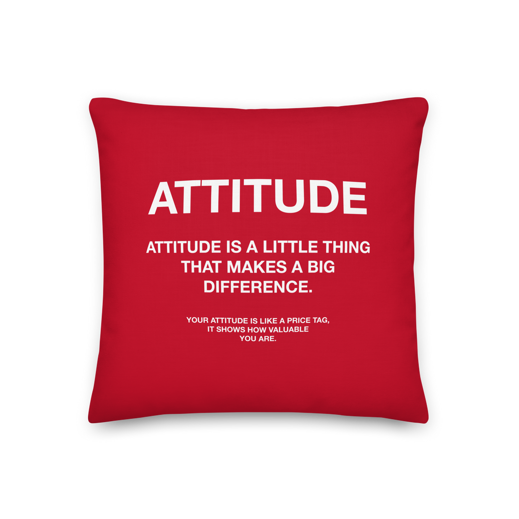 Attitude Premium Pillow