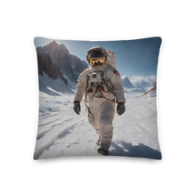 Astronaut Snow Premium Pillow