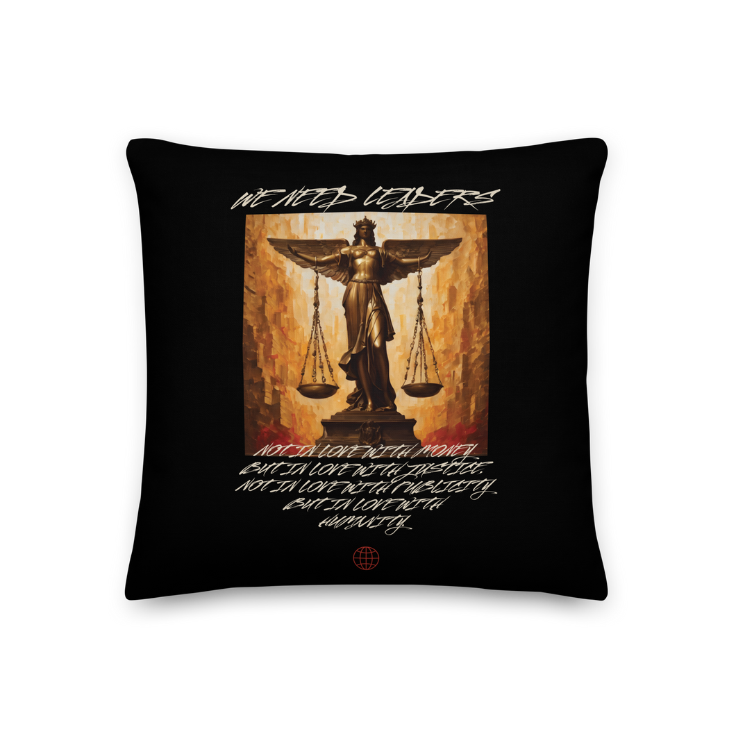 Follow the Leaders Premium Pillow