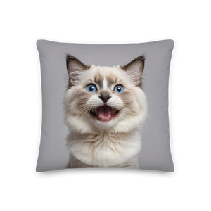 Ragdoll Kitten Premium Pillow