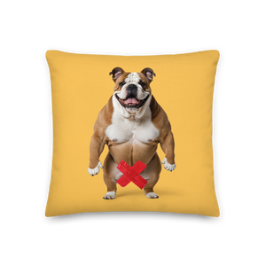 Bulldog X-Tape Yellow Premium Pillow