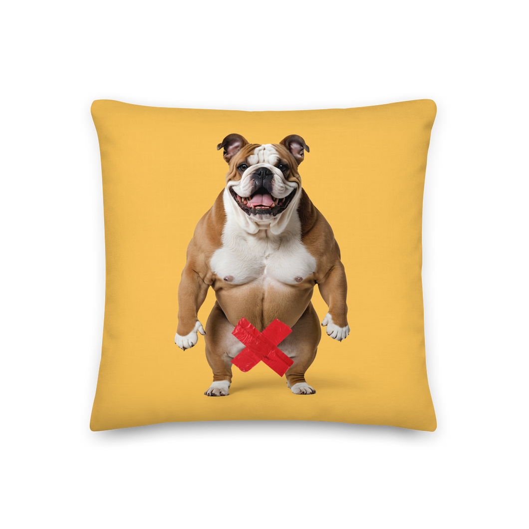 Bulldog X-Tape Yellow Premium Pillow