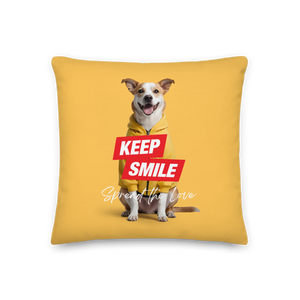 Good Boy Yellow Premium Pillow