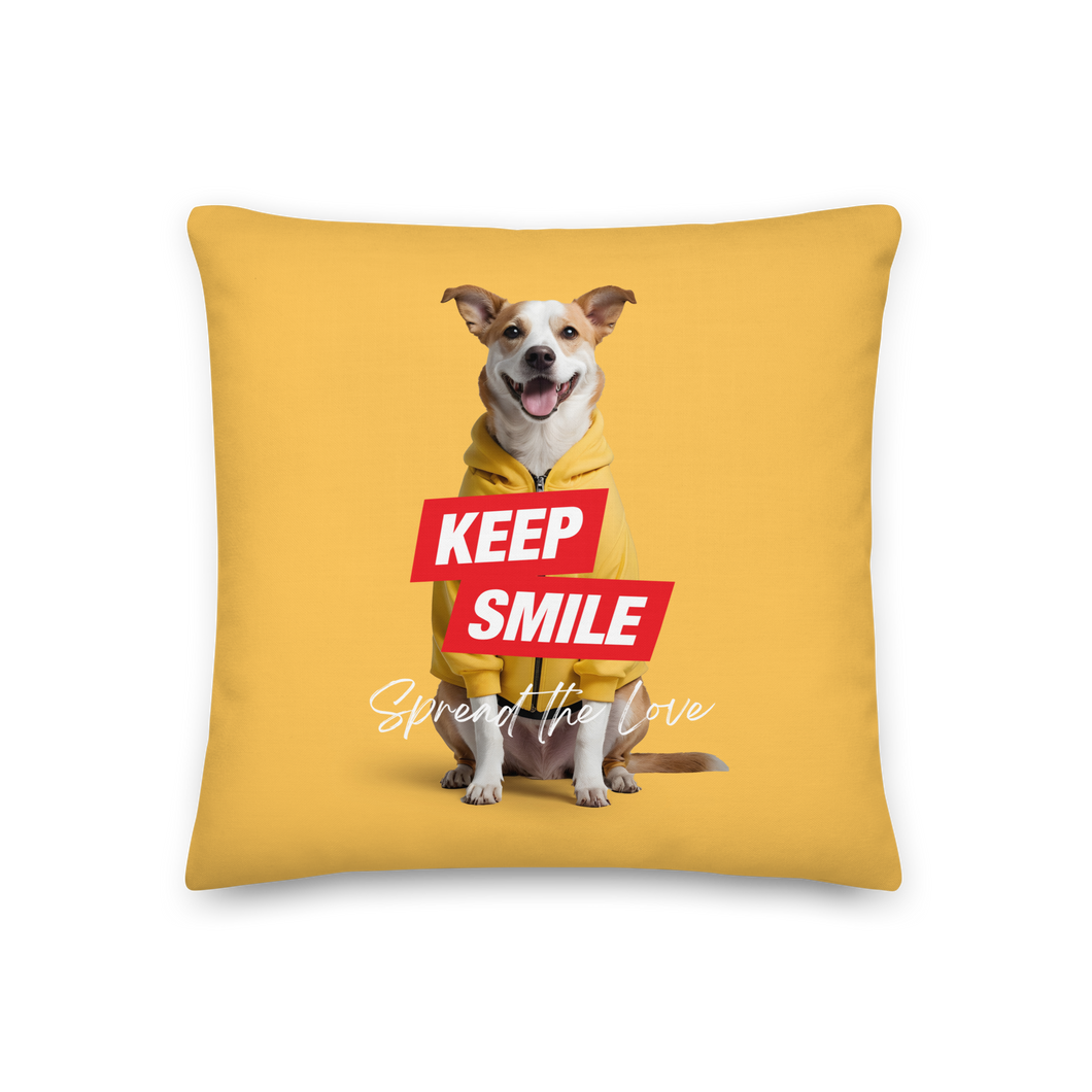 Good Boy Yellow Premium Pillow