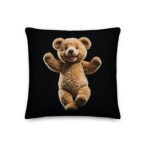 Happy Teddy Bear Premium Pillow