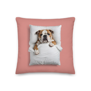 Sleeping Bulldog Premium Pillow