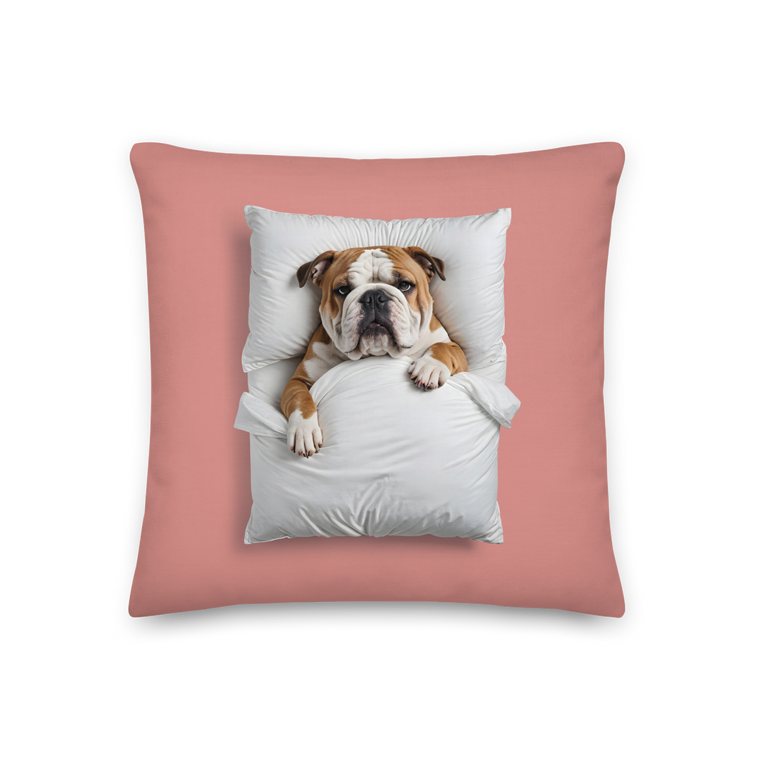 Sleeping Bulldog Premium Pillow