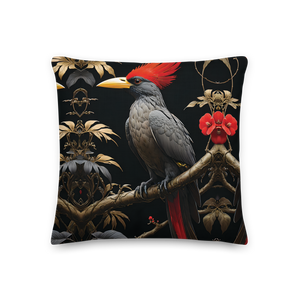 Beauty Tropical Bird Premium Pillow