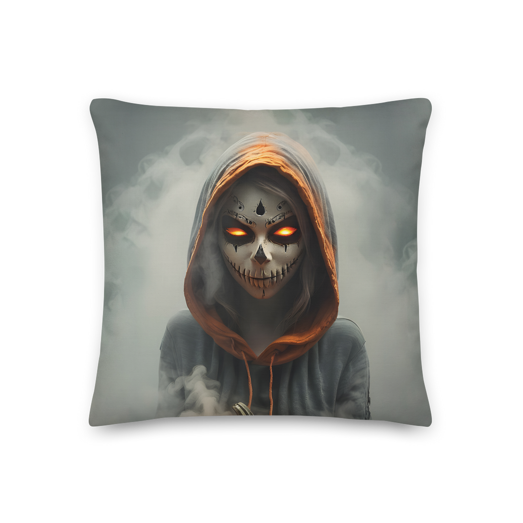 Helloween Square Premium Pillow