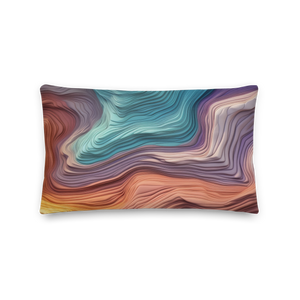 Holiday Wavy Canyon Premium Pillow