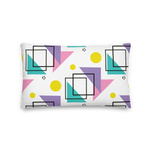 Memphis Colorful Pattern 02 Premium Pillow