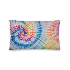 Tie Dye Colorful Premium Pillow