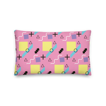 Memphis Colorful Pattern 04 Premium Pillow