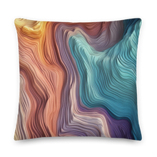 Holiday Wavy Canyon Premium Pillow