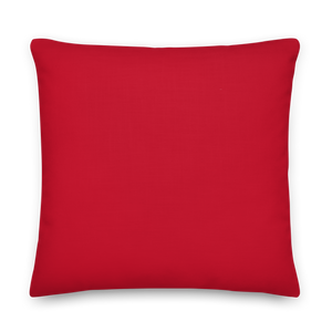 Red is the color of love Premium Pillow