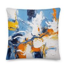 Pray & Forgive Oil Painting Premium Pillow