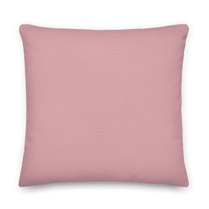 Pink Female Art Premium Pillow