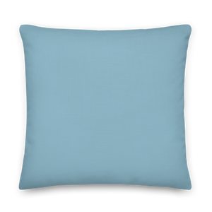 Keep Smile Blue Panda Premium Pillow