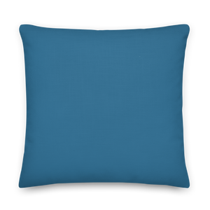 Cool Blue Horse Premium Pillow