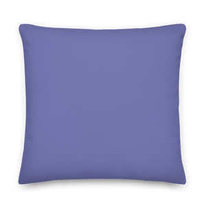 Giraffe Zebra Purple Premium Pillow