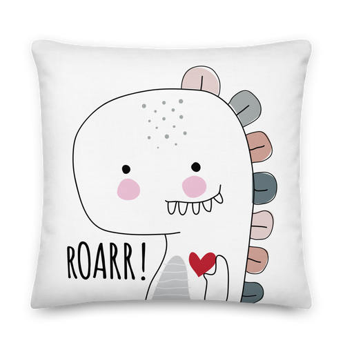 Cute Roarr! Premium Pillow