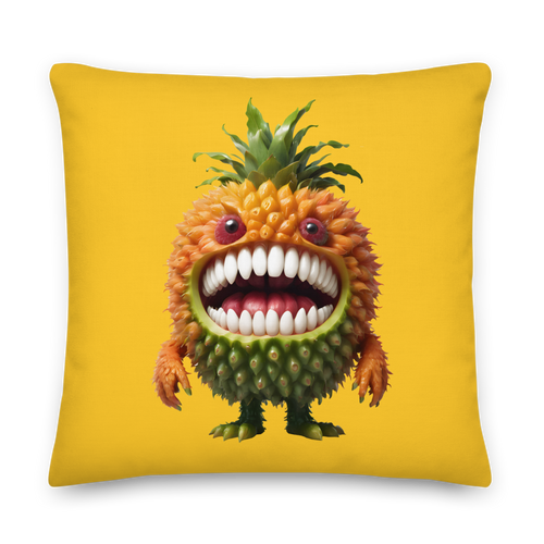 Pineapple Monster Premium Pillow