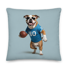 Bulldog Basketball Premium Pillow