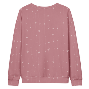 Cute Pink Swan Unisex Sweatshirt