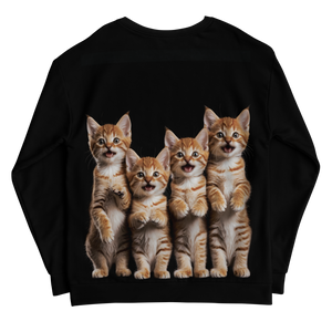 Four Cute Cats Unisex Sweatshirt