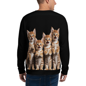 Four Cute Cats Unisex Sweatshirt