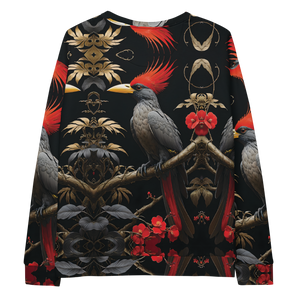 Beauty Tropical Bird All-Over Print Unisex Sweatshirt