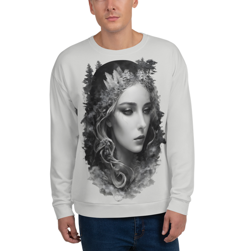 Grayscale Gaia Unisex Sweatshirt