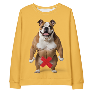 Bulldog X-Tape Yellow Unisex Sweatshirt