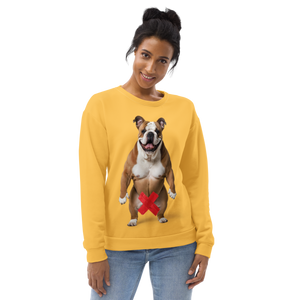 Bulldog X-Tape Yellow Unisex Sweatshirt