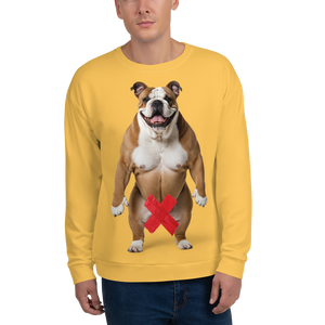 Bulldog X-Tape Yellow Unisex Sweatshirt