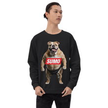 Sumo Bulldog Black Unisex Sweatshirt