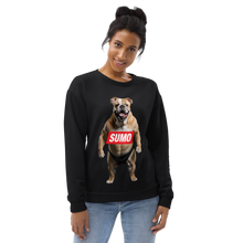 Sumo Bulldog Black Unisex Sweatshirt