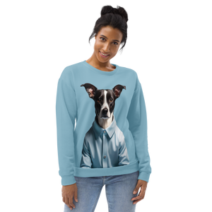 Sad Dog Blue Unisex Sweatshirt