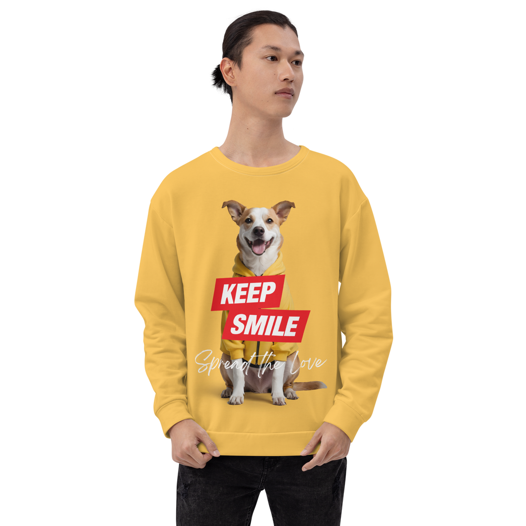 Good Boy Yellow Unisex Sweatshirt