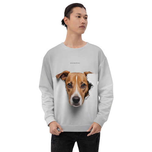 Funny Sad Dog Peep Unisex Sweatshirt