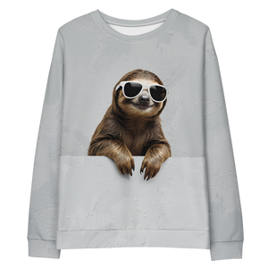 Cool Smiling Sloth Unisex Sweatshirt