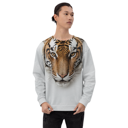 Silent Tiger Head Unisex Sweatshirt