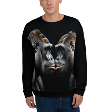 Gorilla Kissing Unisex Sweatshirt