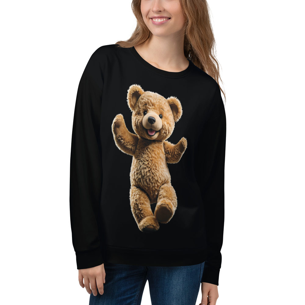 Happy Teddy Bear Unisex Sweatshirt