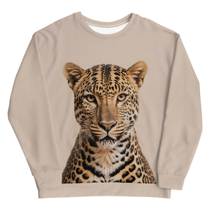 Leopard Potrait All-Over Print Unisex Sweatshirt