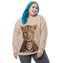 Leopard Potrait All-Over Print Unisex Sweatshirt